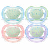 Philips AVENT SCF376/10 baby pacifier Night baby pacifier Orthodontic Silicone Multicolour