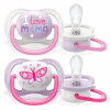 Philips AVENT SCF080/02 baby pacifier Ultra soft pacifier Orthodontic Silicone Pink